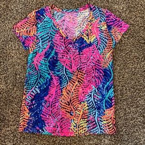 Lilly Pulitzer “Rainbow Coral” V-Neck